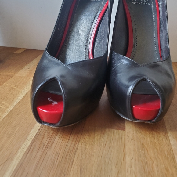 Stuart Weitzman Leather Heels - Picture 7 of 7